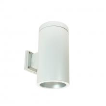 Nora NYLS2-6W15140FHWW6 - 6" CYL WALL MNT 1500L 40K REF. FLD. HAZE/WHT FLANGE 120-277V WHT CYL