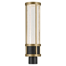 Kichler 59142BKT - Camillo 22.5 Inch LED Outdoor Post Light with Clear Seeded Glass In Textured Black