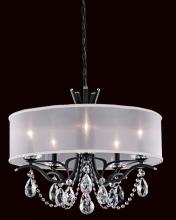 Schonbek 1870 VA8305N-76R2 - Vesca 5 Light 120V Chandelier in Heirloom Bronze with Radiance Crystal