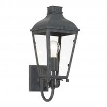 Crystorama DUM-9801-GE - Dumont 1 Light Graphite Outdoor Sconce