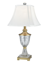 Dale Tiffany SGT17159 - Walker 24% Lead Hand Cut Crystal Table Lamp