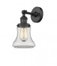 Innovations Lighting 203-BK-G192 - Bellmont - 1 Light - 7 inch - Matte Black - Adjustable Sconce