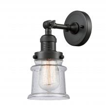 Innovations Lighting 203-OB-G184S-LED - Canton - 1 Light - 5 inch - Oil Rubbed Bronze - Adjustable Sconce