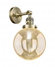 Innovations Lighting 203SW-AB-G208-8 - Beacon - 1 Light - 8 inch - Antique Brass - Adjustable Sconce