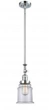 Innovations Lighting 206-PC-G182-LED - Canton - 1 Light - 6 inch - Polished Chrome - Stem Hung - Adjustable Mini Pendant