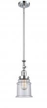 Innovations Lighting 206-PC-G184-LED - Canton - 1 Light - 6 inch - Polished Chrome - Stem Hung - Adjustable Mini Pendant