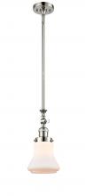 Innovations Lighting 206-PN-G191-LED - Bellmont - 1 Light - 6 inch - Polished Nickel - Stem Hung - Adjustable Mini Pendant