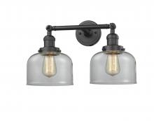 Innovations Lighting 208-OB-G72-LED - Bell - 2 Light - 19 inch - Oil Rubbed Bronze - Adjustable Bath Vanity Light