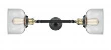 Innovations Lighting 208L-BAB-G72-LED - Bell - 2 Light - 8 inch - Black Antique Brass - Adjustable Bath Vanity Light