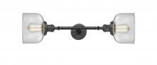 Innovations Lighting 208L-OB-G72-LED - Bell - 2 Light - 8 inch - Oil Rubbed Bronze - Adjustable Bath Vanity Light