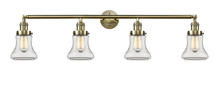 Innovations Lighting 215-AB-G192 - Bellmont - 4 Light - 42 inch - Antique Brass - Adjustable Bath Vanity Light