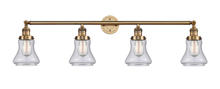Innovations Lighting 215-BB-G194-LED - Bellmont - 4 Light - 42 inch - Brushed Brass - Adjustable Bath Vanity Light