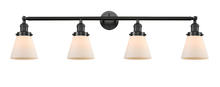 Innovations Lighting 215-OB-G61-LED - Cone - 4 Light - 42 inch - Oil Rubbed Bronze - Adjustable Bath Vanity Light