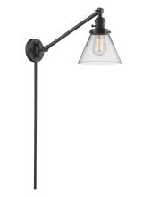Innovations Lighting 237-OB-G42-LED - Cone - 1 Light - 8 inch - Oil Rubbed Bronze -Adjustable Swing Arm
