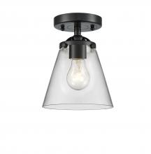 Innovations Lighting 284-1C-OB-G62-LED - Cone - 1 Light - 6 inch - Oil Rubbed Bronze - Semi-Flush Mount