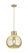 Innovations Lighting 410-1PM-CB-G410-12ME - Newton Sphere - 1 Light - 12 inch - Champagne Bronze - Cord hung - Mini Pendant