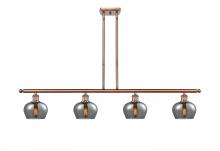Innovations Lighting 516-4I-AC-G93 - Fenton - 4 Light - 48 inch - Antique Copper - Cord hung - Island Light