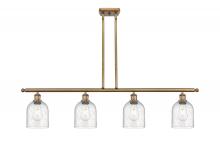 Innovations Lighting 516-4I-BB-G558-6SDY - Bella - 4 Light - 48 inch - Brushed Brass - Cord hung - Island Light