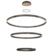 Eurofase 37056-018 - ADMIRAL,CHANDLR,LED,3TR,M BLK