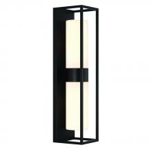 Eurofase 41966-013 - REN,2 LT OUTDOOR LANTERN,BLK