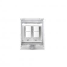 Eurofase EFDWWPS - DUAL DUPLEX,WEATHERPROOF,SS
