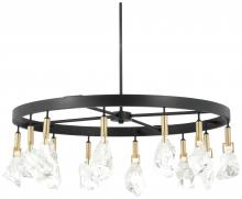 Minka Metropolitan N7869-678-L - RARE ELEMENTS - 12 LIGHT CHANDELIER