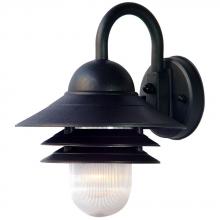 Acclaim Lighting 82BK - Mariner Collection Wall-Mount 1-Light Outdoor Matte Black Light Fixture