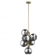 Acclaim Lighting TP20035AB - Lunette 6-Light Aged Brass Pendant