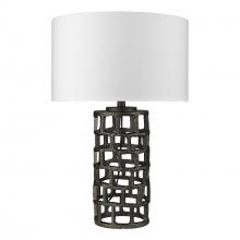 Acclaim Lighting TT80006BG - Vallin 1-Light Black Gold Table Lamp