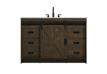 Elegant VF90548EX - Vanity Cabinet 1Dr 4Dw 48''x34''x22'' Expresso