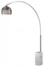 Minka George Kovacs P054-084 - GEORGE'S READING ROOM™ - 1 LIGHT ARC FLOOR LAMP MARBLE BASE