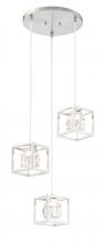 Minka George Kovacs P1863-084-L - SAN MARIN - 3 LIGHT LED PAN PENDANT