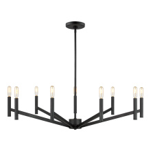 Visual Comfort & Co. Studio Collection 3124309-112 - Vector Nine Light Chandelier