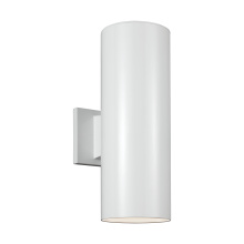 Visual Comfort & Co. Studio Collection 8413897S-15 - Outdoor Cylinders Small 2 LED Wall Lantern