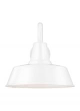 Visual Comfort & Co. Studio Collection 8737401EN3-15 - Barn Light traditional 1-light LED outdoor exterior Dark Sky compliant large wall lantern sconce in