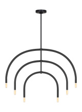 Visual Comfort & Co. Studio Collection DJC1126MBK - Hadden Large Chandelier
