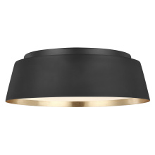 Visual Comfort & Co. Studio Collection EF1003MBK - Asher Medium Flush Mount