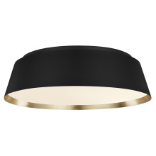 Visual Comfort & Co. Studio Collection EF1005MBK - Asher Large Flush Mount