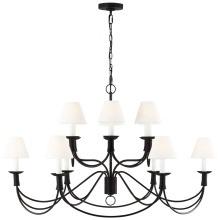 Visual Comfort & Co. Studio Collection LC12012AI - Sullivan Large Chandelier