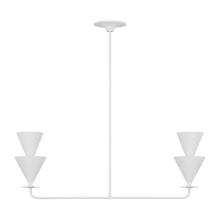 Visual Comfort & Co. Studio Collection LXC1092CPST - Cornet Medium Linear Chandelier
