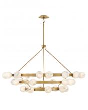 Fredrick Ramond Merchant FR41908LCB - Double Extra Large Multi Tier Chandelier