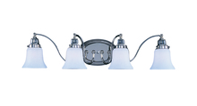 Framburg 8414 SP - 4-Light Satin Pewter Magnolia Sconce