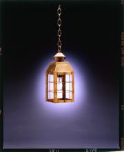 Northeast Lantern 8312-DAB-MED-CSG - H-Rod Hanging Dark Antique Brass Medium Base Socket Clear Seedy Glass